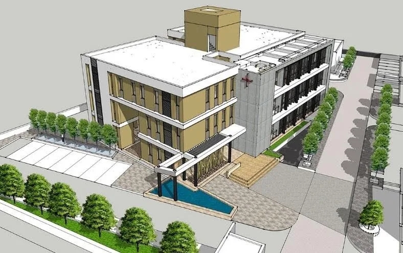 Architectural view of CHILODA MULTYSPECIALITY HOSPITAL (MP)