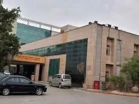 Architectural view of DR. BHEEMRAO AMBEDKAR MULTYSPECIALITY HOSPITAL NOIDA (UP)