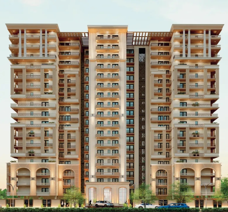 Architectural view of LUCKNOW 4BHK HOUSE AAOI (UP)