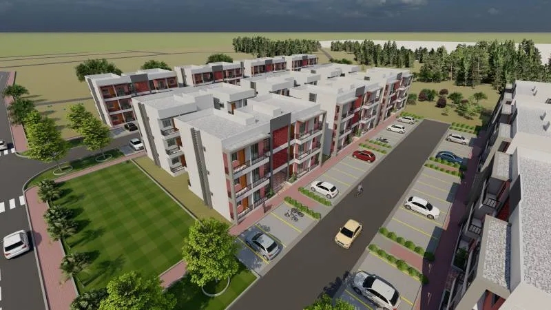 Architectural view of UDHAMPUR ARMY QUARTER (JAMMU & KASHMIR)